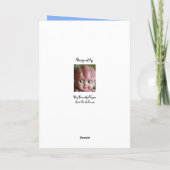 Congratulatie on your Vasectomy - Funny Kaart (Achterkant)