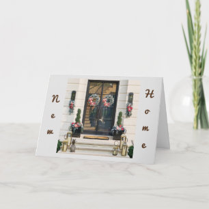 "CONGRATULATIE" OP UW **NIEUW THUIS** KAART