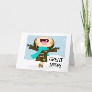 CONGRATULATIES **AFSTUDEREN* GROTE NIEUWS! KAART