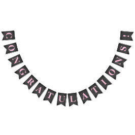  CONGRATULATIES! Gesimuleerd alkbord Vlaggetjes