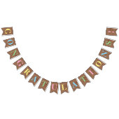  CONGRATULATIES! Gesimuleerde overlapping Vlaggetjes (Alle)