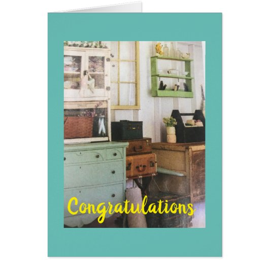 CONGRATULATIES *NIEUWE HOMEEWNER* (Voorkant)