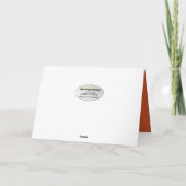 CONGRATULATIES - TERUGWINNING - GEVIST IN SUSET KAART (Achterkant)