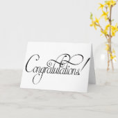 **CONGRATULATIES** U VERDIENT HET BESTE KAART (Gele Bloem)