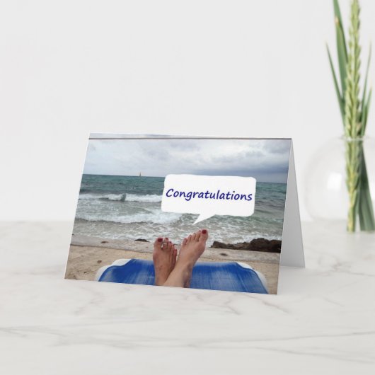 CONGRATULATIES VOOR "50" EN FABULOUS KAART (Voorkant)