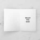 *CONGRATULATIES VOOR UW NIEUWE JOB*-KAART KAART (Binnen)