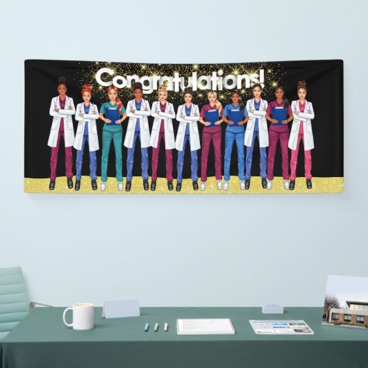 CONGRATULATIONS Banner (Beurs)