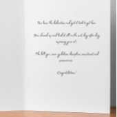 Congratulations Black Belt Karate Card Kaart