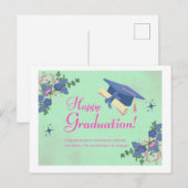 Congratulations card briefkaart (Voorkant / Achterkant)