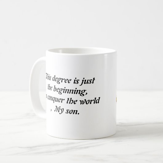 Congratulations class of 2025 koffiemok (Voorkant links)