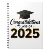 Congratulations Class of 2025 Notitieboek (Voorkant)
