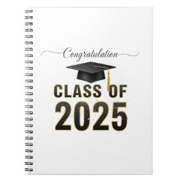 Congratulations Class of 2025 Notitieboek