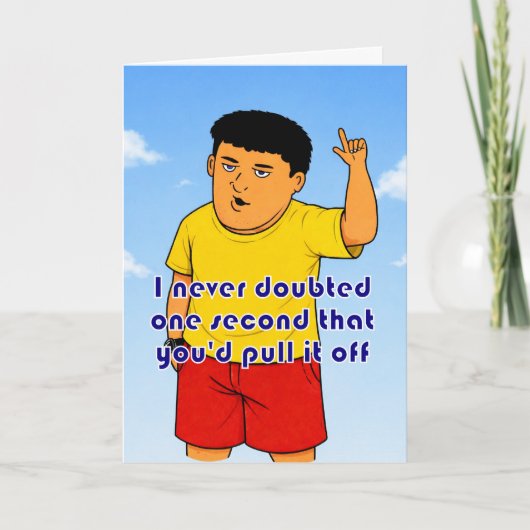 congratulations for passing bar exam kaart (Voorkant)