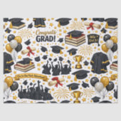Congratulations Grad Tissue Paper Tissuepapier (Voorkant)