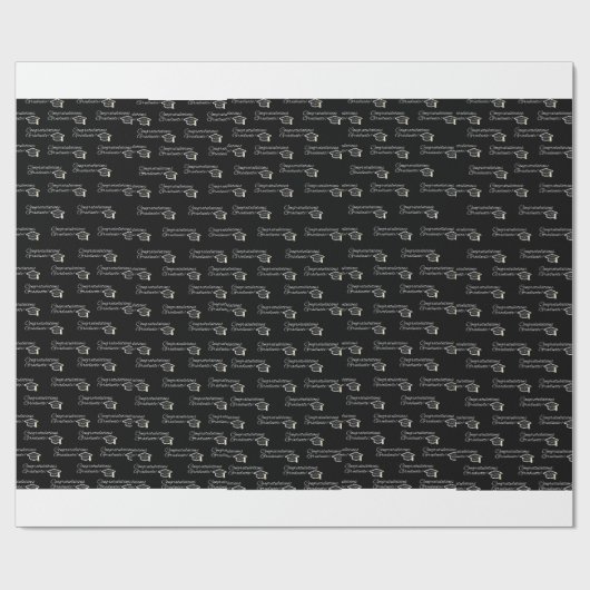 Congratulations Graduate Cadeaupapier (Vlak)