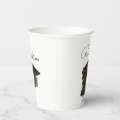 Congratulations Graduation Customizable Photo Text Papieren Bekers (Rechts)