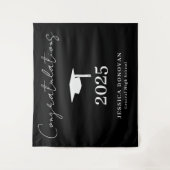 Congratulations Graduation Photo Booth Wandkleed (Voorkant)