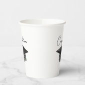 Congratulations Graduation Themed Celebration Papieren Bekers (Links)