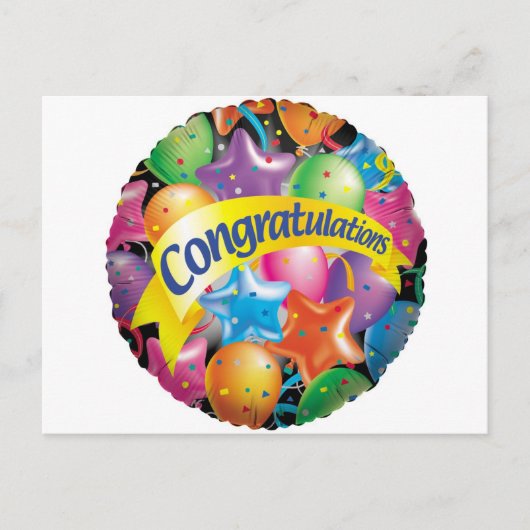Congratulations.jpg Briefkaart (Voorkant)