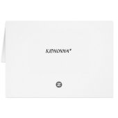 "CONGRATULATIONS" KANOE STYLE (Achterkant Horizontaal)