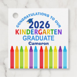 Congratulations Kindergarten Graduate Custom Party Bedankjes Labels