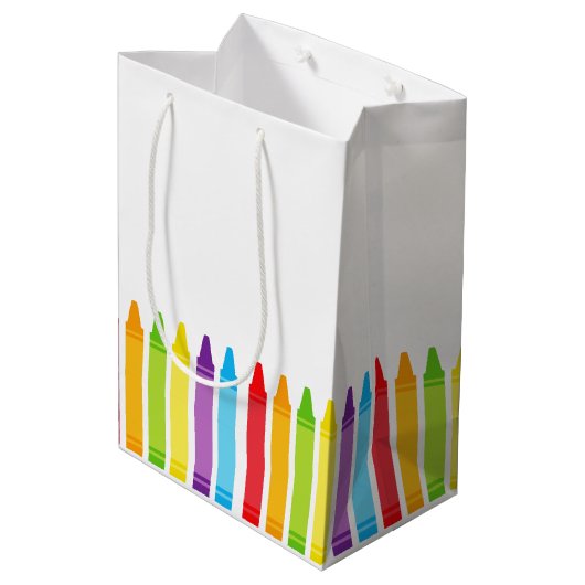 Congratulations Kindergarten Graduate Custom Party Medium Cadeauzakje (Achterkant Gekanteld)