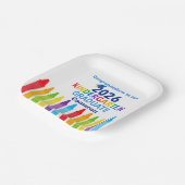 Congratulations Kindergarten Graduate Custom Party Papieren Bordje (Gebogen)