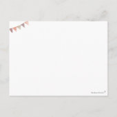 Congratulations Little Mouse New Baby Birth Card Briefkaart (Achterkant)