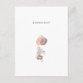 Congratulations Little Mouse New Baby Birth Card Briefkaart (Voorkant)