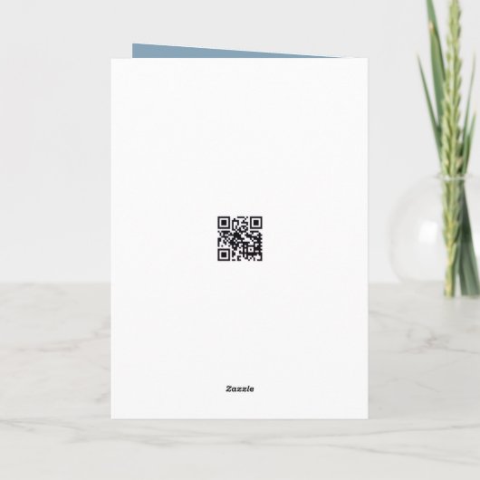 Congratulations Man on Diving Board Kaart (Achterkant)