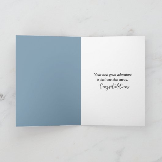 Congratulations Man on Diving Board Kaart (Binnen)