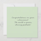 congratulations on your graduation card (Achterkant)