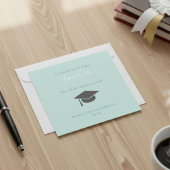 congratulations on your graduation card kaart