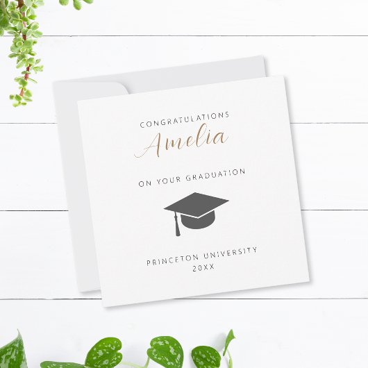 Congratulations On Your Graduation Card Kaart