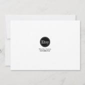 Congratulations on Your Theater Opening Night Bedankkaart (Achterkant)