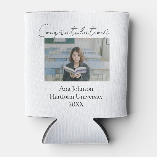 Congratulations photo graduate name university yea blikjeskoeler (Voorkant)