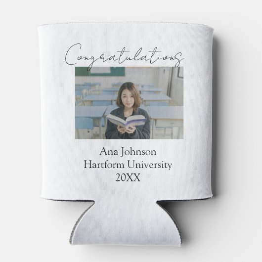 Congratulations photo graduate name university yea blikjeskoeler (Achterkant)