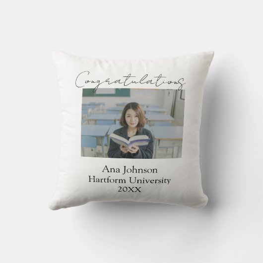 Congratulations photo graduate name university yea kussen (Achterkant)