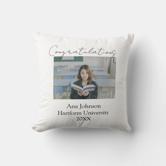 Congratulations photo graduate name university yea kussen (Voorkant)