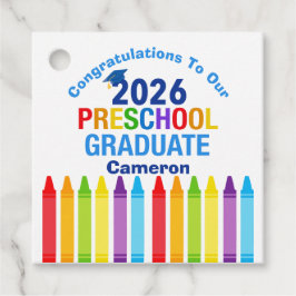 Congratulations Preschool Graduate Custom Party Bedankjes Labels