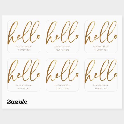 Congratulations Sticker (Vel)