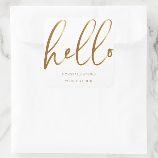 Congratulations Sticker (Tas)