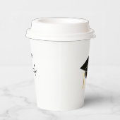 Congratulations to Graduate with Grad cap Papieren Bekers (Rechts)