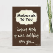 Congratulations - with Dua Kaart (Voorkant)