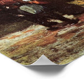 Congregatie in de kerk, Nuenen door Vincent van Go Poster (Hoek)