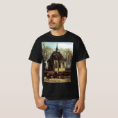 Congregatie in de kerk, Nuenen door Vincent van Go T-shirt (Voorkant volledig)
