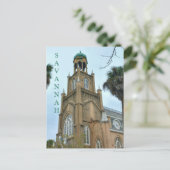 Congregatie Mickve Israel Savannah Georgia Briefkaart (Staand voorkant)