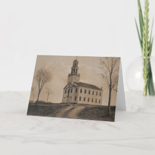 Congregationele Kerk Wenskaart Kaart