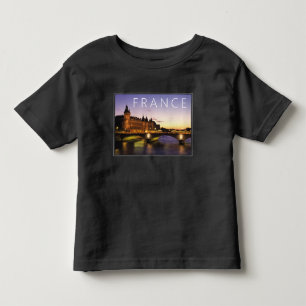 Congres aan de rivier de Seine Parijs, Frankrijk Kinder Shirts