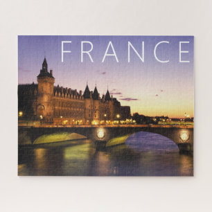 Congres aan de rivier de Seine Parijs, Frankrijk Legpuzzel